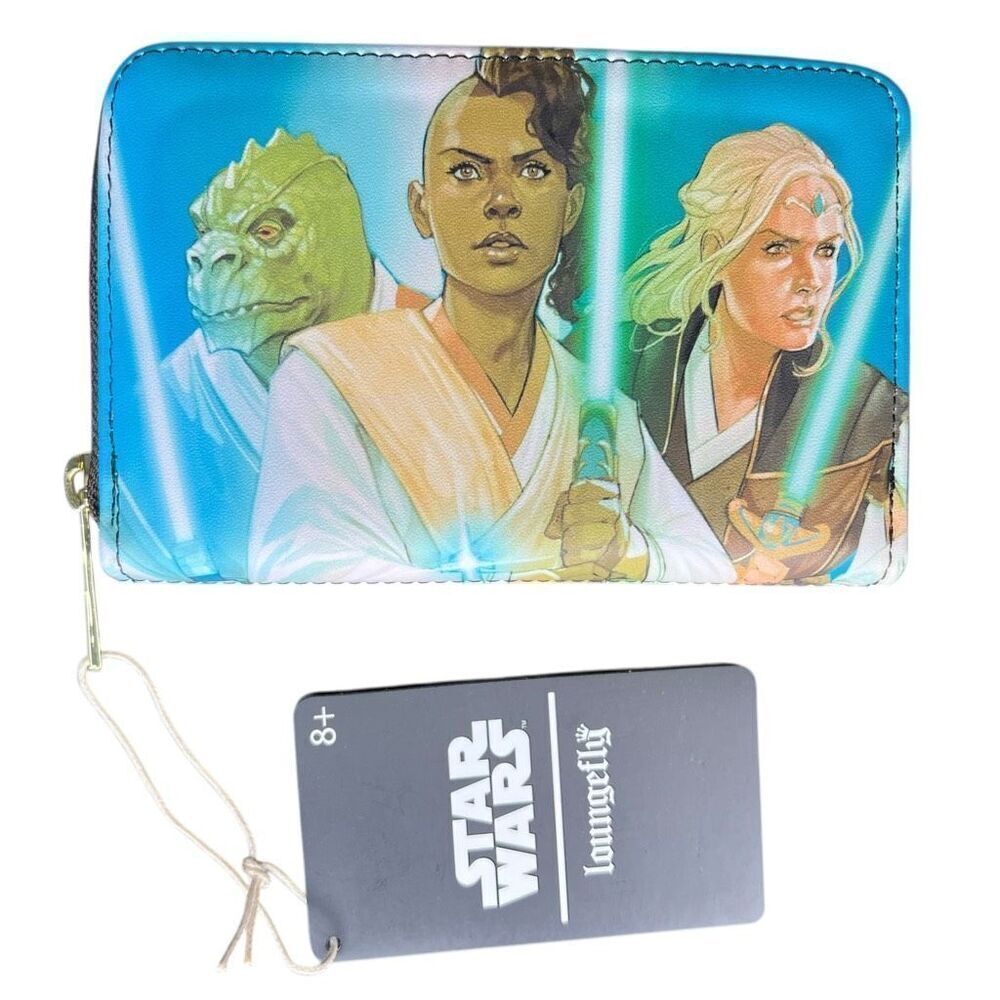 NEW Loungefly Star Wars: The High Republic Comic Cover Zip Around Wallet